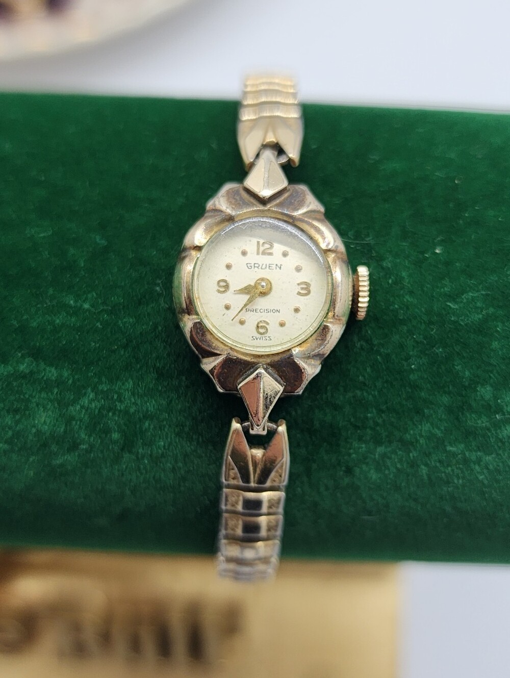 Vintage Gruen Precision Ladies Watch - 10K RGP - Working